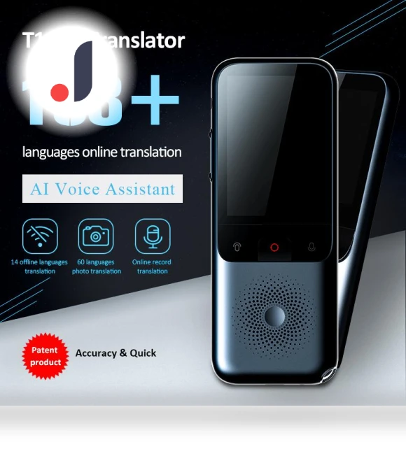 Portable Smart Voice Translator — Language Translators, Darling Women Boutique D