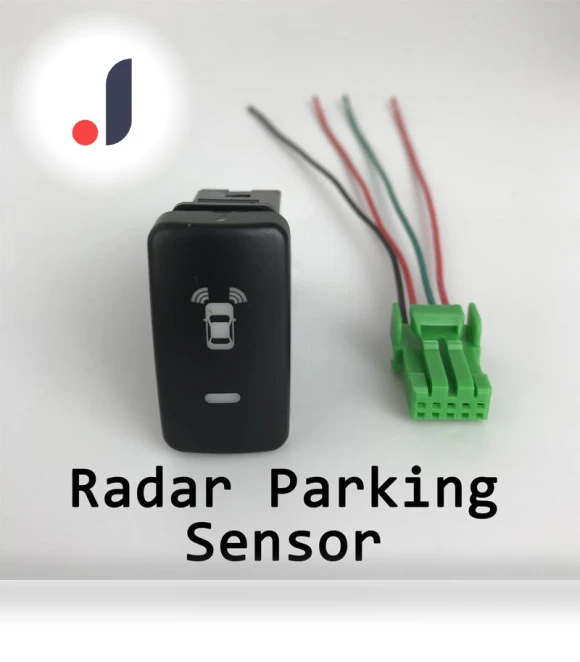 Radar Parking Sensor with LED Camera and Monitor — Rearview Safety Systems