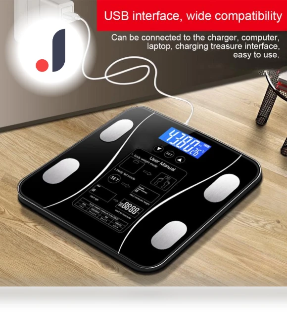 Smart Body Fat Scale — Weight Management Tools, Factory Discount Outlet