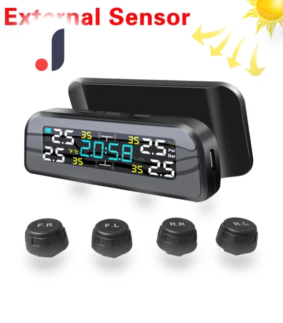 Smart Car Tire Pressure Monitoring System — TPMS Sensor Replacements, HOME-Auto-001