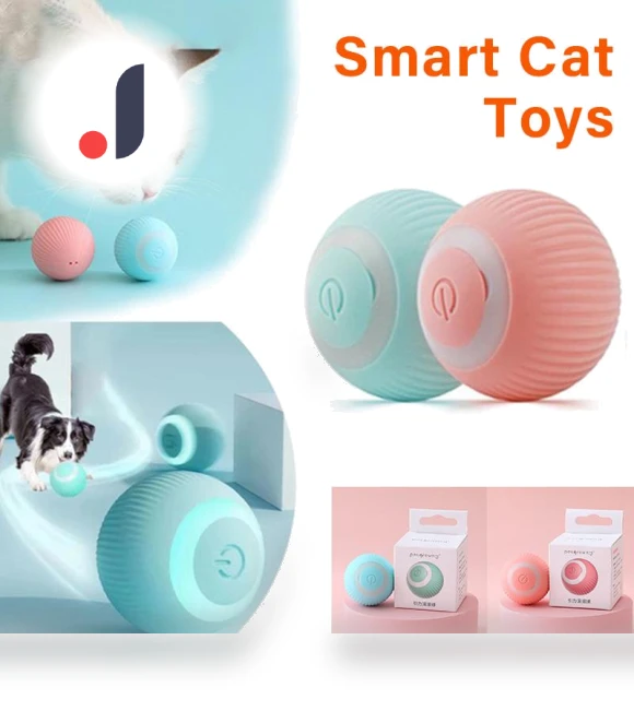 Smart Cat Rolling Ball — Cat Playthings, Pet Zooo