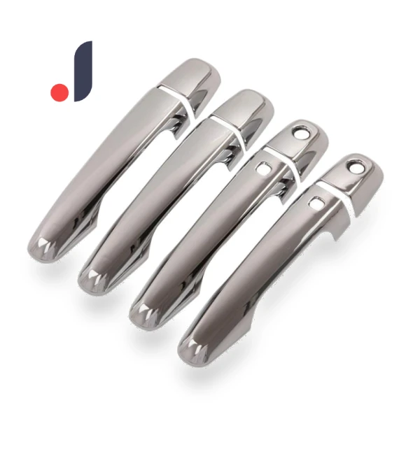 Smart Entry Button Chrome Car Door Handle Cover — Car Door Entry Guard, FUNDUOO