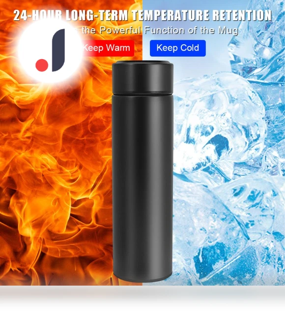 Smart Insulated Cup with LED Temperature Display — Beverage Warmers, HOME LOVER