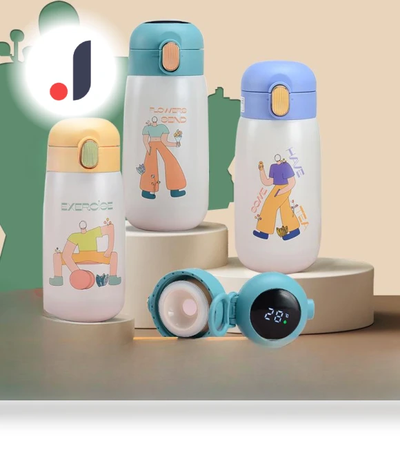Smart Vacuum Cup with LED Touch Display — Beverage Warmers, Factory Discount Outlet