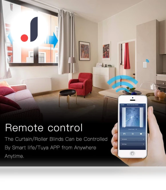 Smart Wi-Fi Curtain — Treatment Sets, Factory Discount Outlet