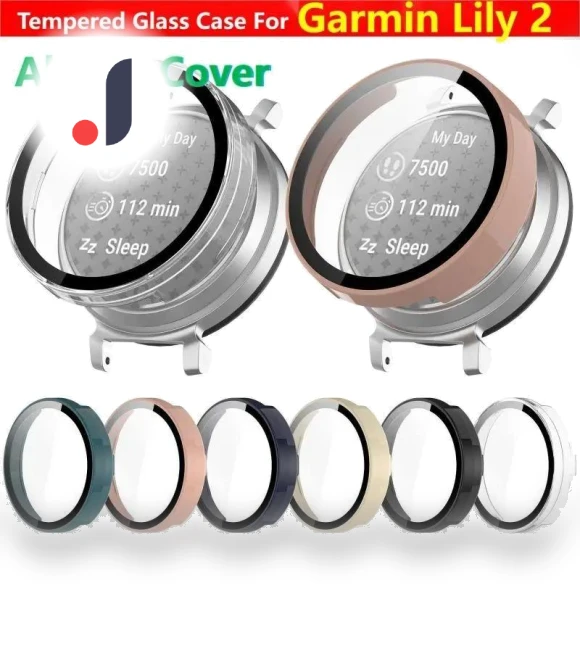 Tempered Glass Case for Smart Watch — Screen Protectors, lucky001
