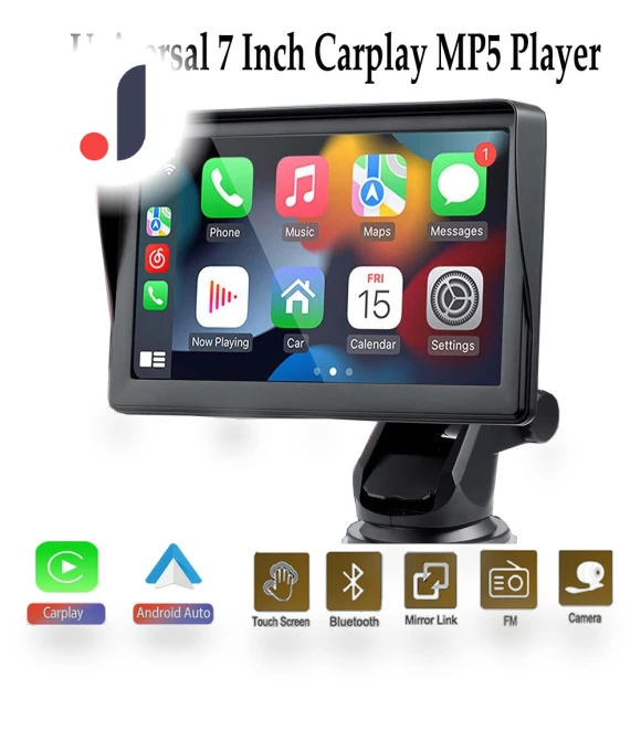 Universal Car Radio Receiver with 7-inch Touchscreen — Stereo Receivers, Cars Auto Home
