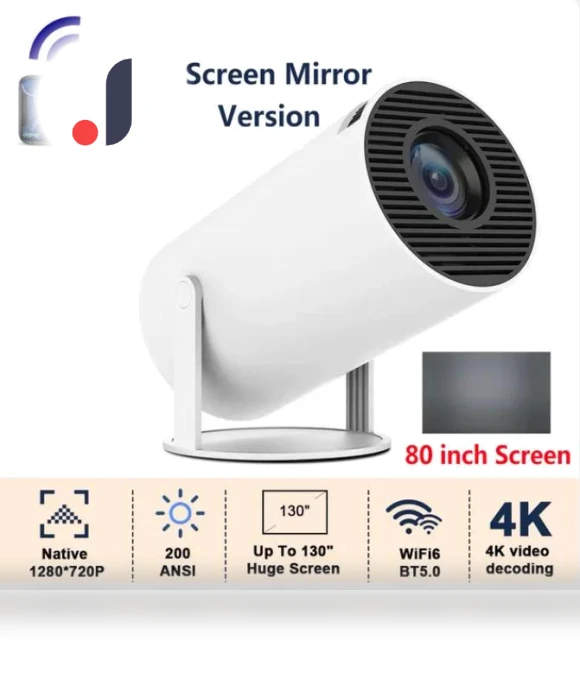 Wi-Fi Smart Portable Projector — Home Theater Projectors, Xiaomimijia