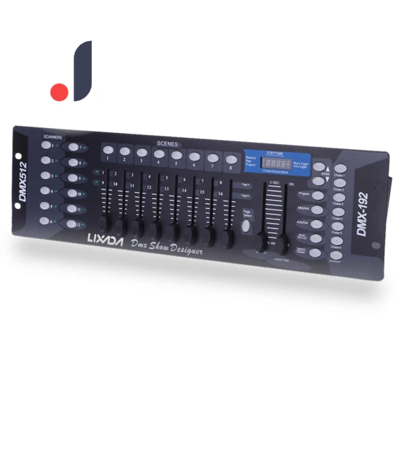 192 Channel DMX512 Controller — Powered Mixers, Lixada