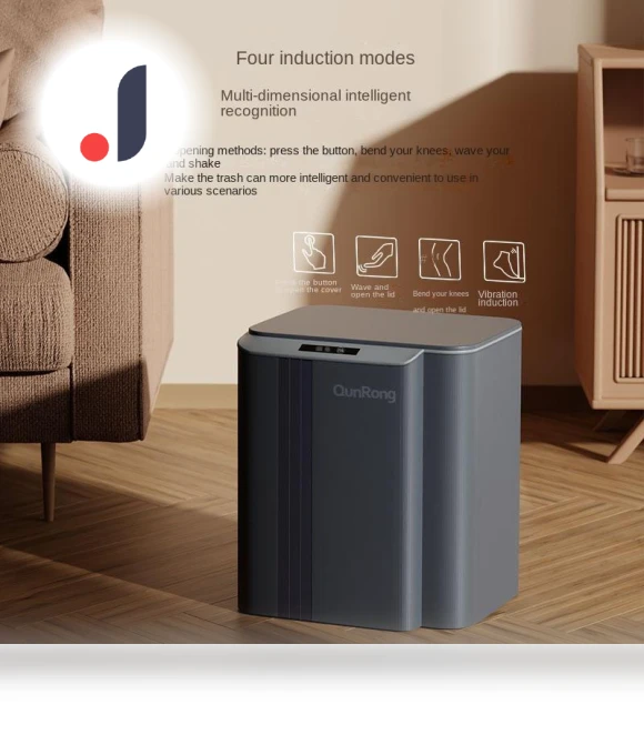 Automatic Sensor Trash Can — Kitchen Cans, Refreshing Home