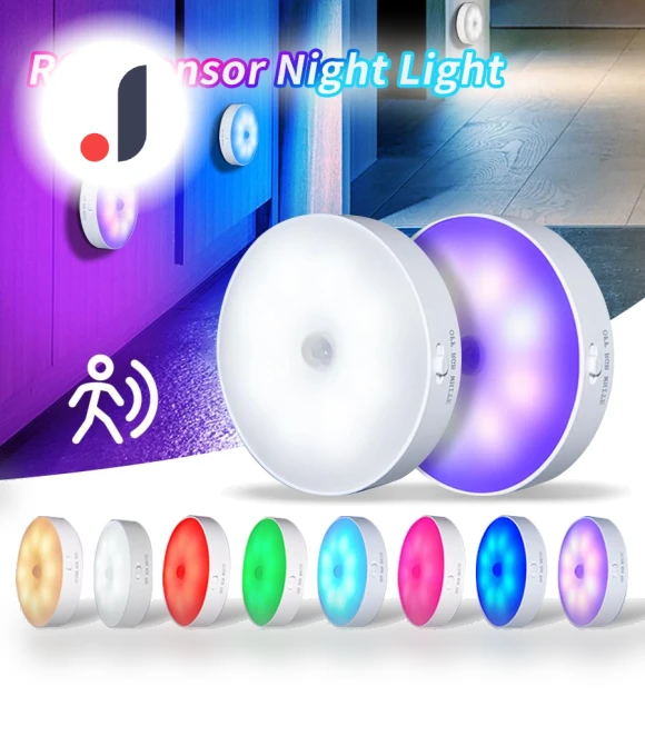 LED Smart Human Body Sensor Night Lights — Night Lights, Darling Women Boutique D