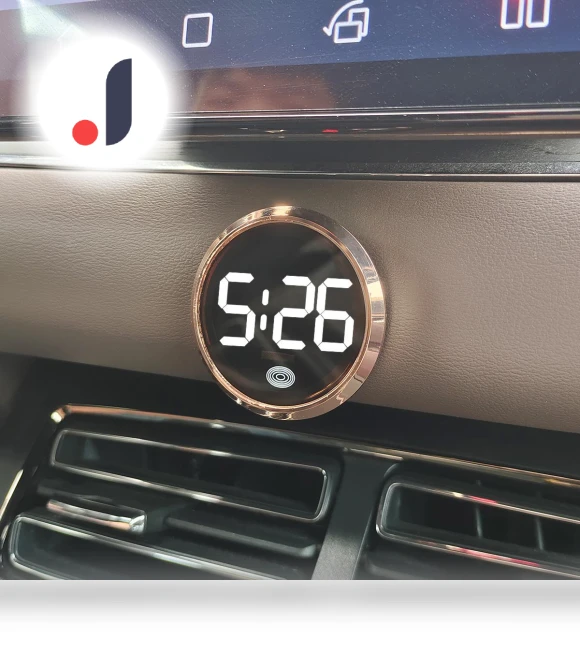 Luxury Car Watch with Touch Screen — Clock, NyPhoenix Auto