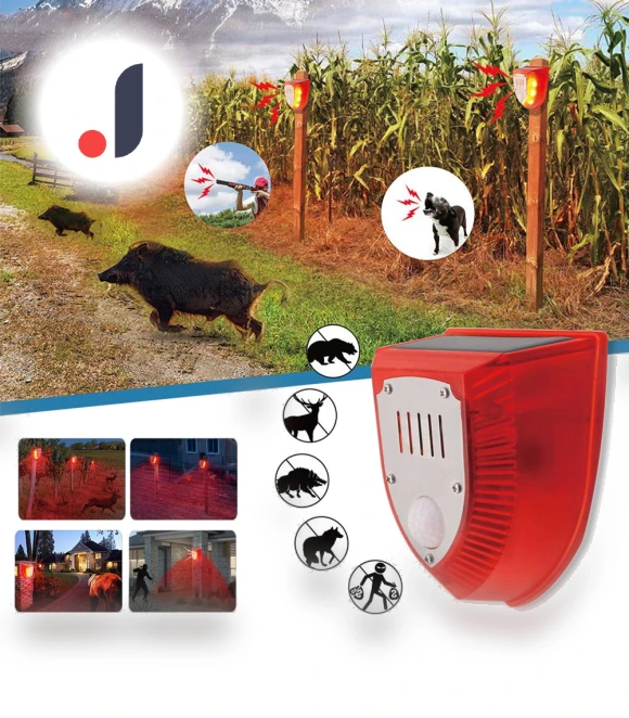 Outdoor Solar Security Siren — Safety Alarms & Signals, SURTOP