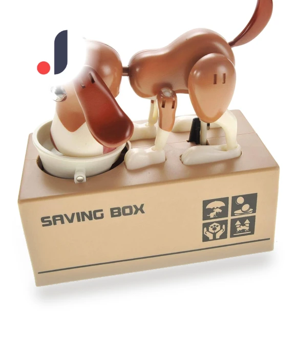 Robotic Coin Chewing Piggy Bank — Savings & Piggy Banks, Seahorse Home
