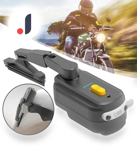 Smart Electric Motorcycle Helmet Wiper — Helmets & Accessories, World Auto Parts