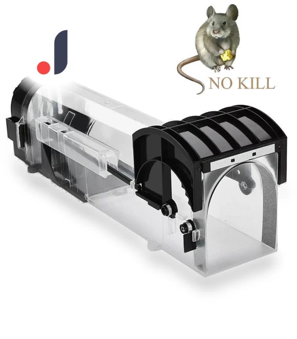 Smart Self-Locking Mousetrap — Traps, Happy Home Mall