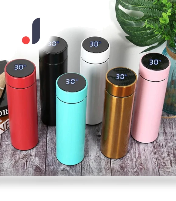 Smart Water Bottle with Temperature Display — Travel Drinkware, Wrigleys