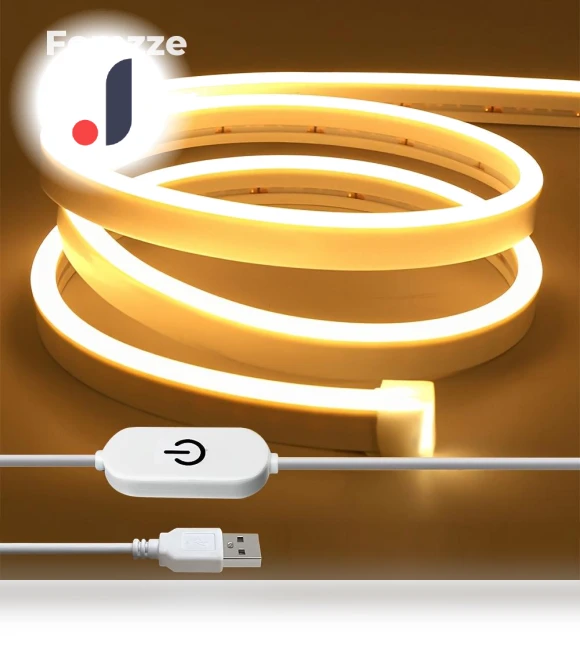 USB-Powered Touch Control LED Neon Rope Light — Creative Lighting Solutions, Power gears