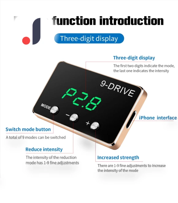 9-mode Electronic Throttle Controller — Throttle Bodies, RuJia Home Decor
