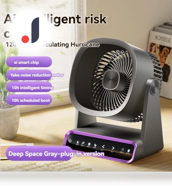 AI Intelligent Risk Control Air Circulation Fan — Stand Fans, DC-HOME-4