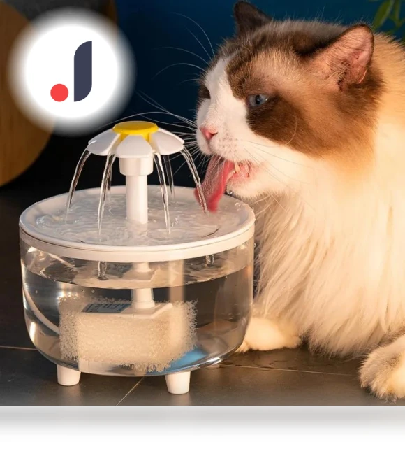 Automatic Circulating Water Dispenser for Pets — Feeding Supplies, GYROBALL