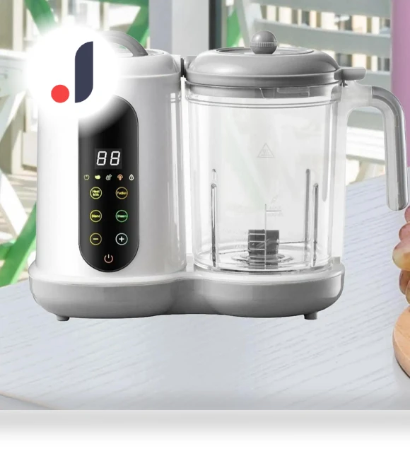 Baby Food Steamer with Touch Screen — Steamers, Seahorse Home