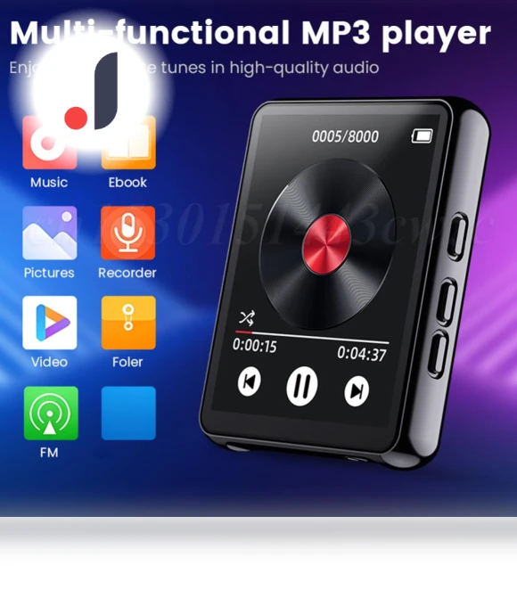 Bluetooth MP3 Player with Speaker — Portable Media Players, Home Textile Home Decoration