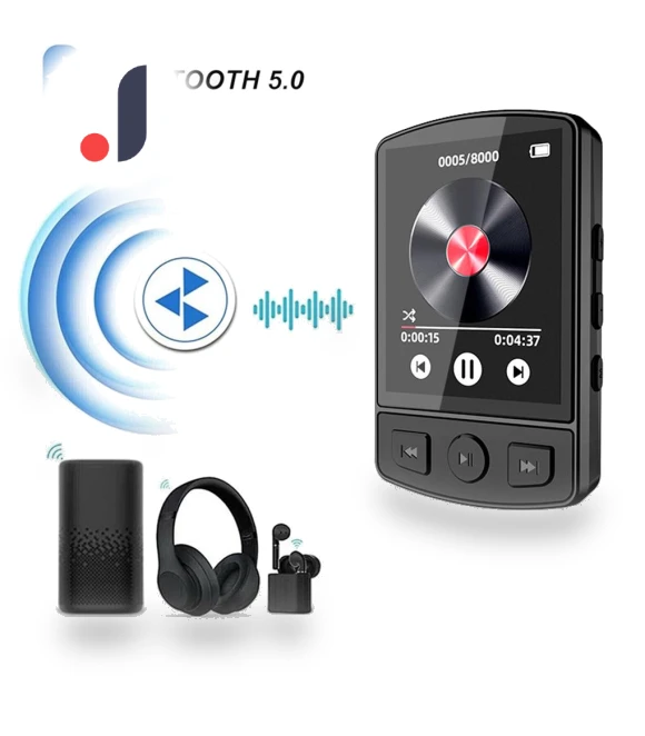Full Touch Screen MP3 Player with Bluetooth — Portable Media Players, A Surname Home
