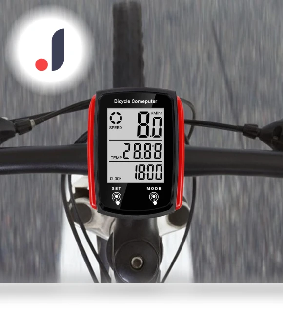 GPS Bike Computer with Touchscreen LCD Display — Cycling, Home Furnishing Department Mall