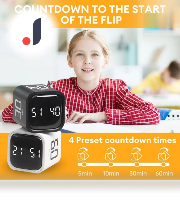 Mini Digital Timer Cube — Timers, Drive Home Supplies
