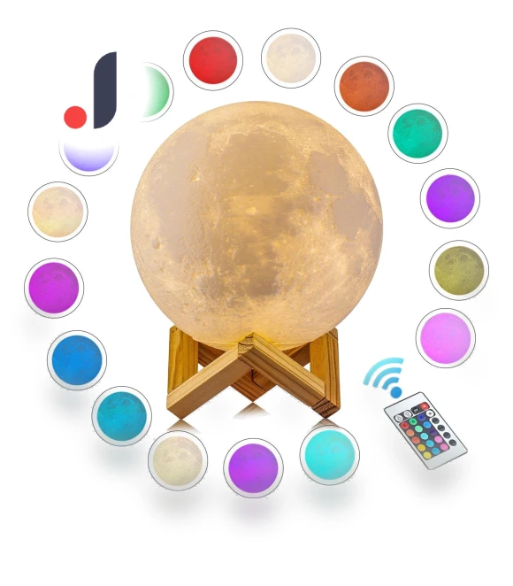Moon Lamp — Night Lights, Zhou Yajin