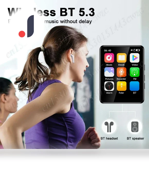 MP3 Player with Touch Screen — Portable Media Players, Home Textile Home Decoration