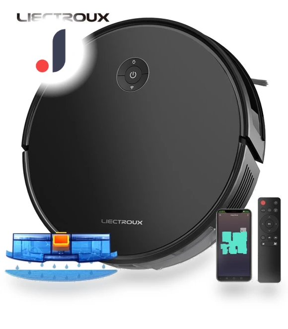 Robot Vacuum with AI Route Mapping — Smart Cleaning Robots, Liectroux