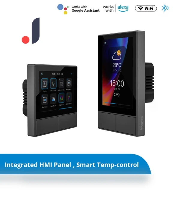 Smart Scene Switch Thermostat with Temperature Control and Touch Screen — Home Climate Control, AprSi
