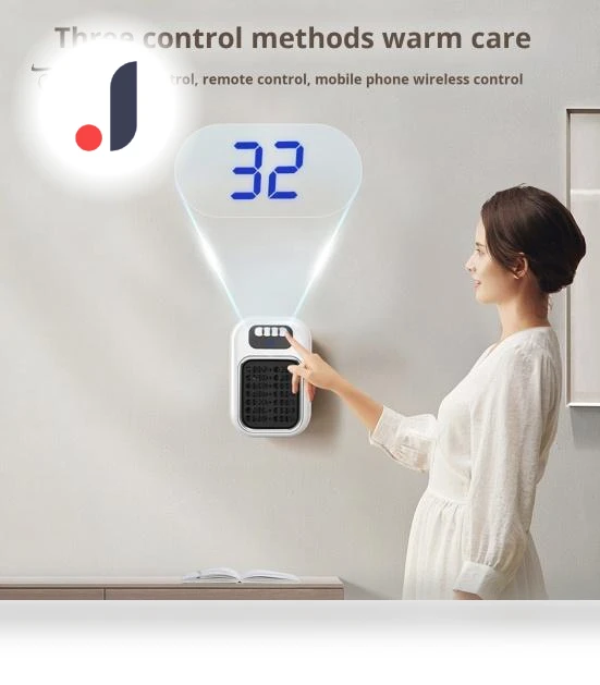 Smart Thermostat Electric Heater — Portable Heating Solutions, Phone Needs