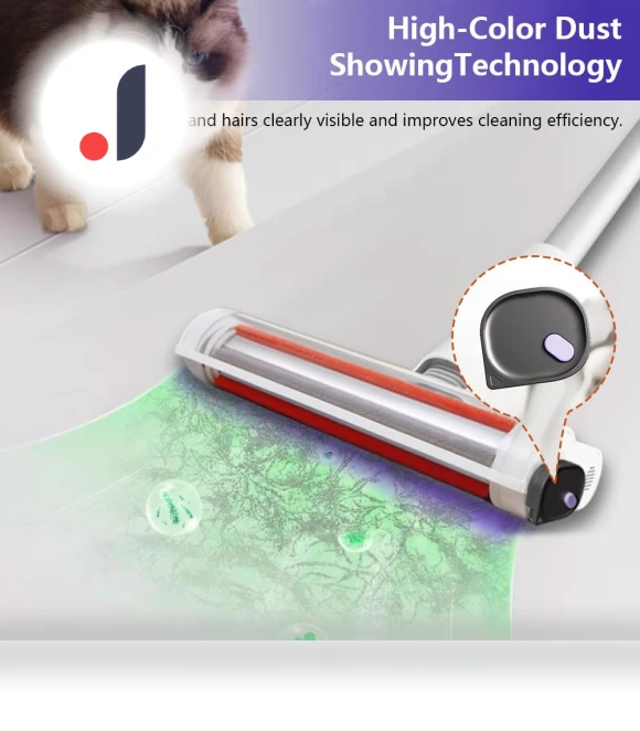 Vacuum with Laser Light — Black Light, Luminaire Lighting Mall