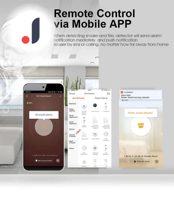 WiFi Smoke and Carbon Monoxide Detector — Carbon Monoxide Detectors, Build My Home