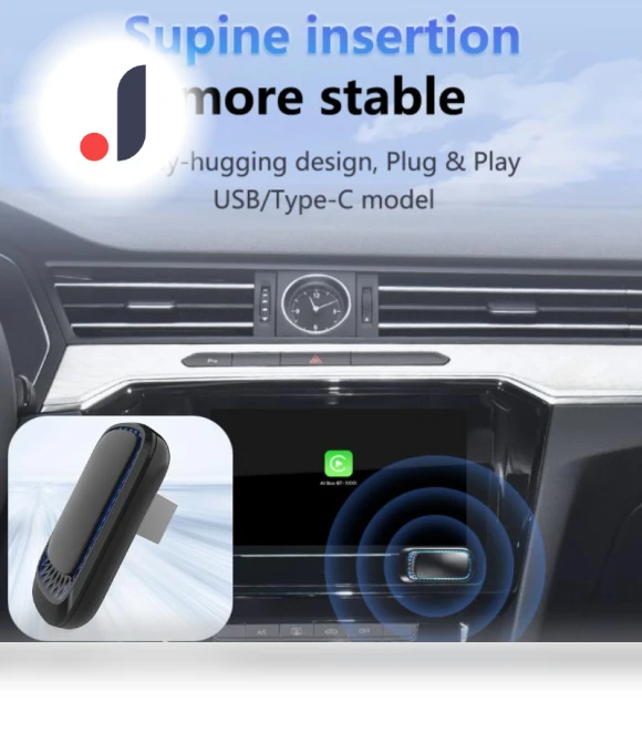 Wired and Wireless Apple CarPlay Box for OEM Car Stereo — Stereo Receivers, A Auto Parts Mall