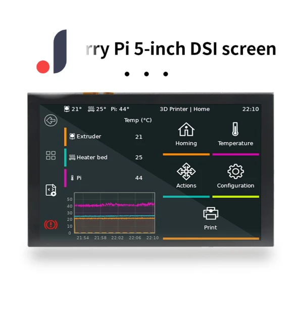 5-inch Touch Monitor — Display Solutions, 3d printing machine