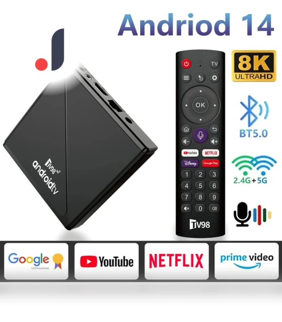 8K Android TV Box — Ultra HD Media Players, Tanix