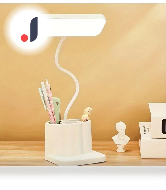 Adjustable LED Desk Lamp with Touch Control — Study & Desk Lighting, E-homekit