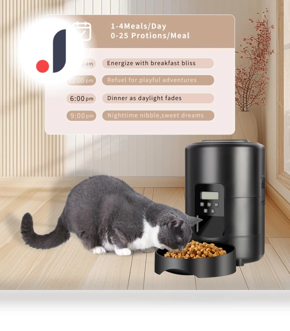 Automatic Smart WIFI Button Cat Feeder — Automatic Feeders, Good Household Items
