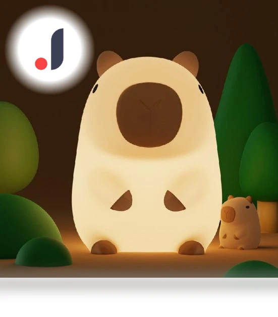 Capybara Night Light — Night Lights, ADM