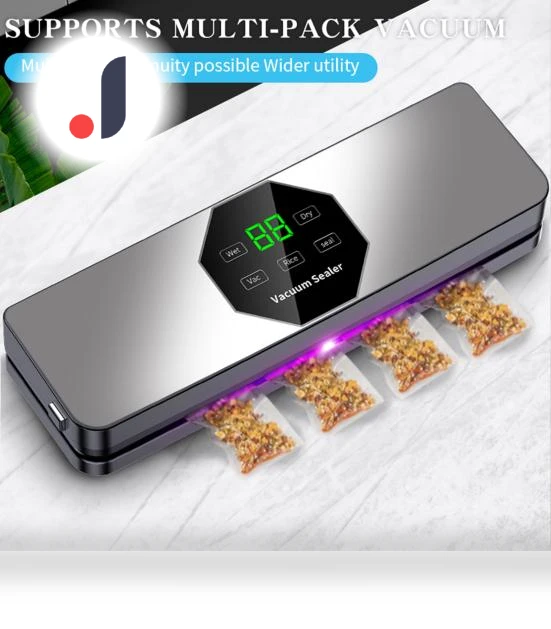 Fully Automatic Vacuum Sealer with UV Sterilization — Vacuum Bags, Household kitchen