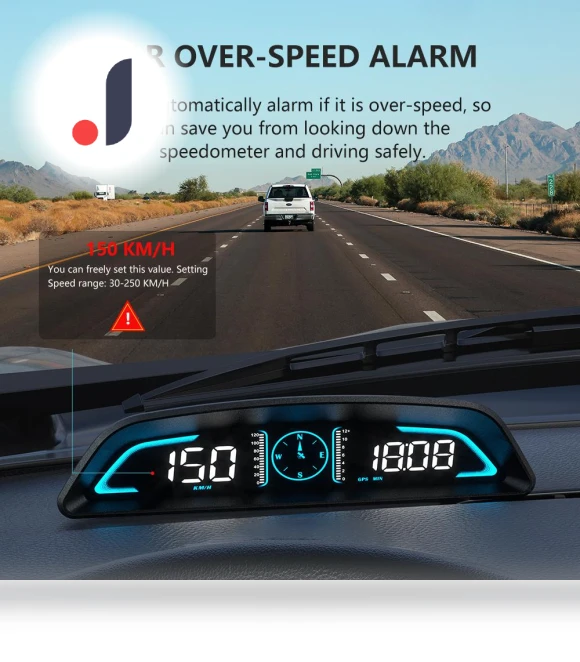 GPS HUD Digital Speedometer — Car Accessories & Gadgets, 888 Auto Parts Town