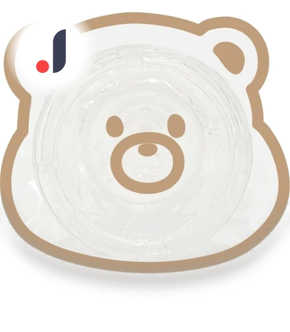 Happy Bear Transparent Epoxy Smart Talk — Interactive, Board M Factory