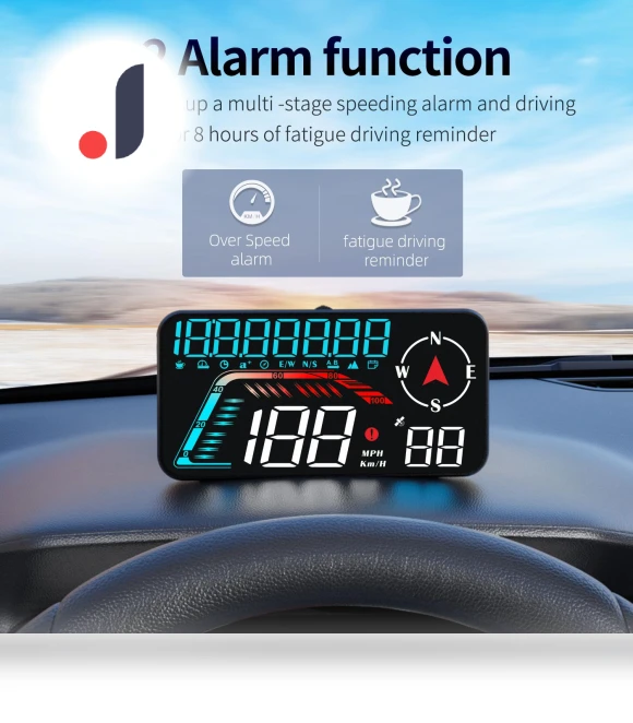 HUD Head Up Display — Clock, 888 Auto Parts Town