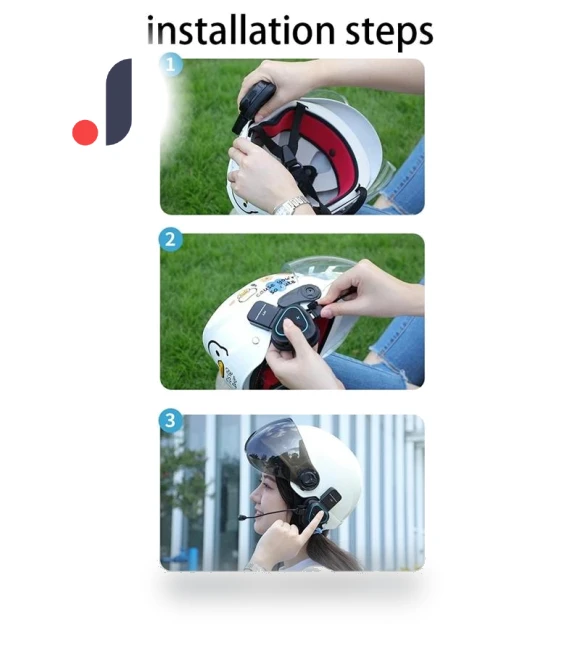 Motorcycle Summer Helmet with Special Bluetooth Headset — Helmets & Accessories, A Surname Home