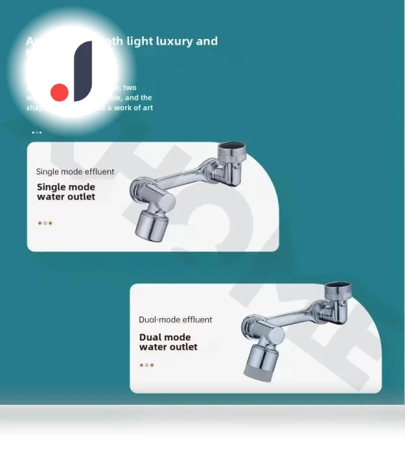 Robotic Arm Multi-Functional Universal Faucet — Sink Faucets & Parts, Stone Home