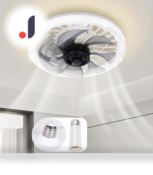 Smart Ceiling Fan with Light — Ceiling Fan Lighting Solutions, Crown Global